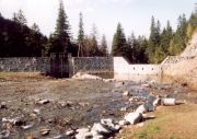 Remont zapory przeciwrumowiskowej na potoku Bystry w km 4 + 730 pod g. Nosal w Zakopanem