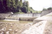 Remont zapory przeciwrumowiskowej na potoku Por�ba w km 5+409 w m. Nied�wied�